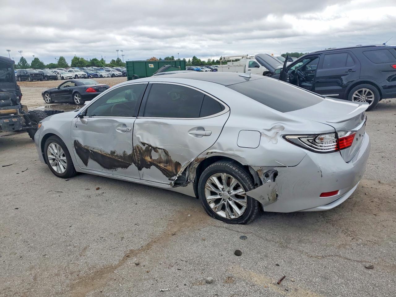 2014 Lexus Es 300h Silver vin: JTHBW1GG6E2057166