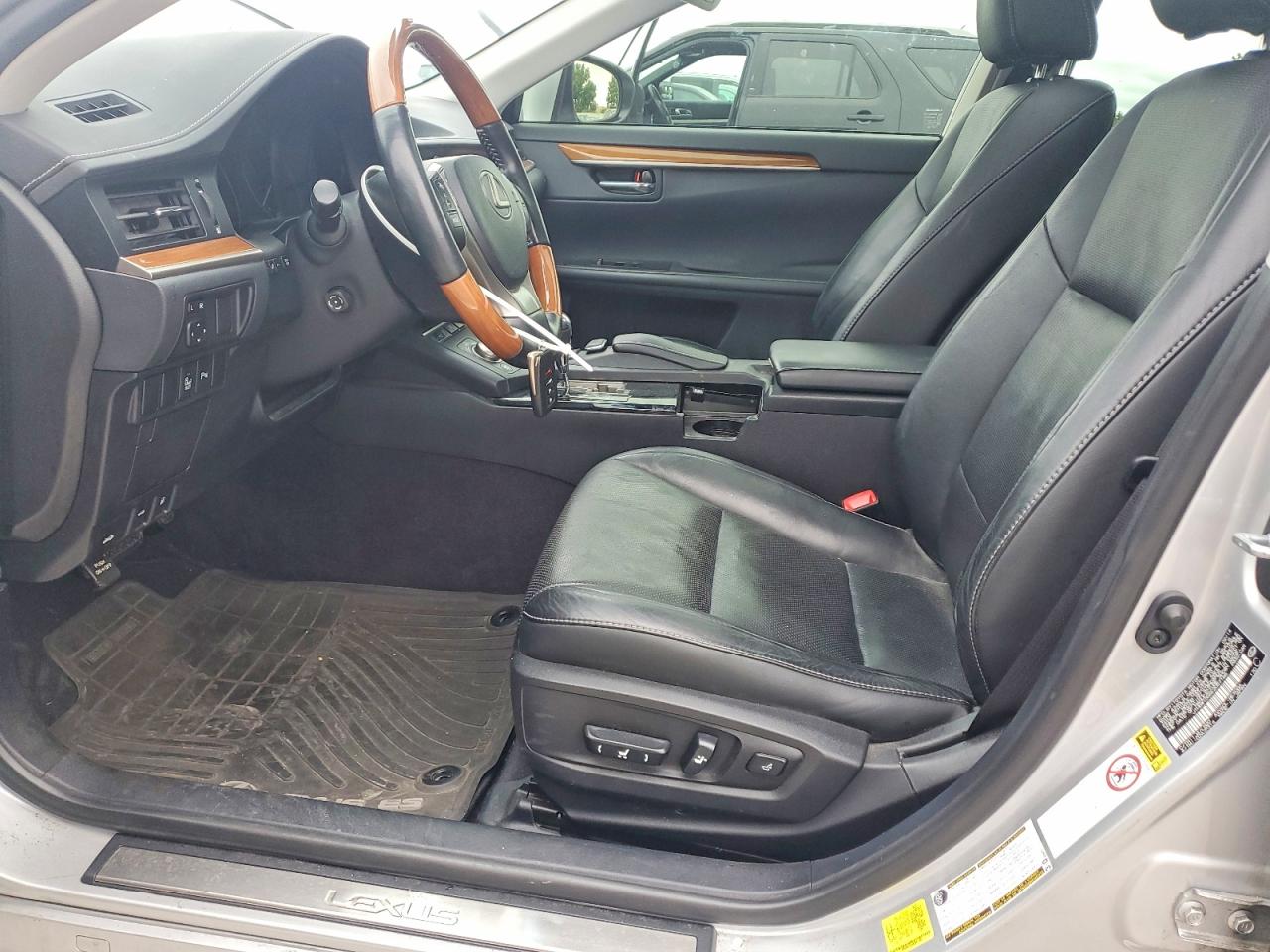 2014 Lexus Es 300h Silver vin: JTHBW1GG6E2057166