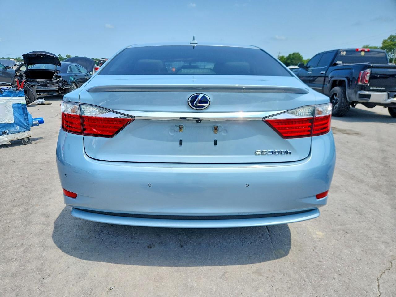 2014 Lexus Es 300h Blue vin: JTHBW1GG6E2074534
