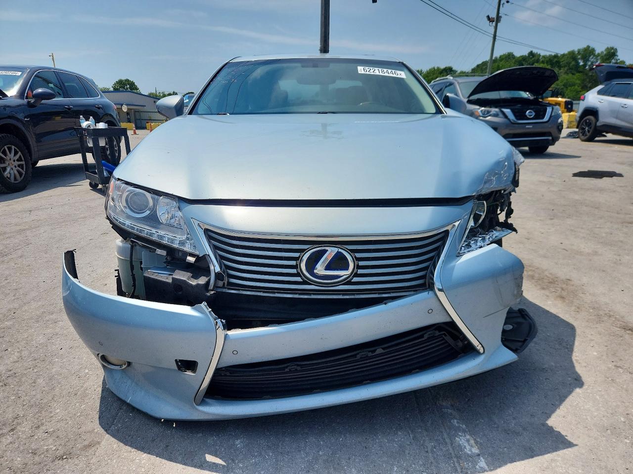 2014 Lexus Es 300h Blue vin: JTHBW1GG6E2074534