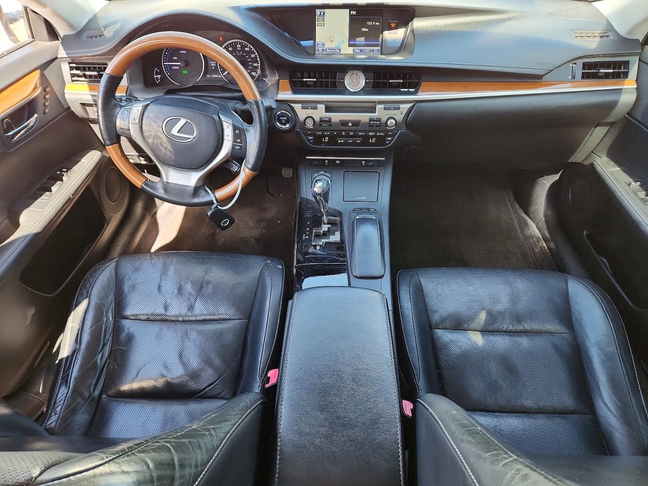 2014 Lexus Es 300h White vin: JTHBW1GG6E2075621