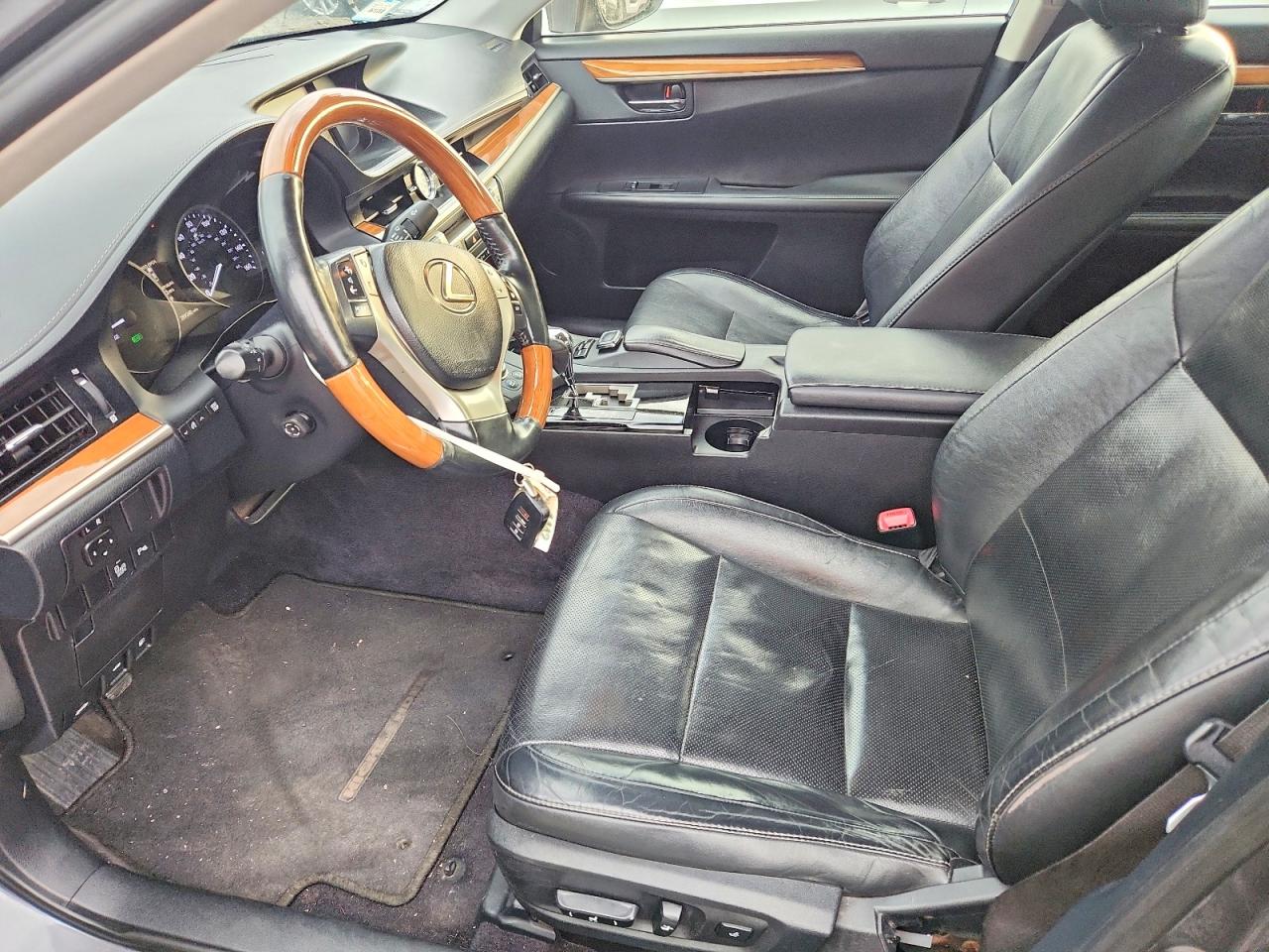 2015 Lexus Es 300h Gray vin: JTHBW1GG6F2080416