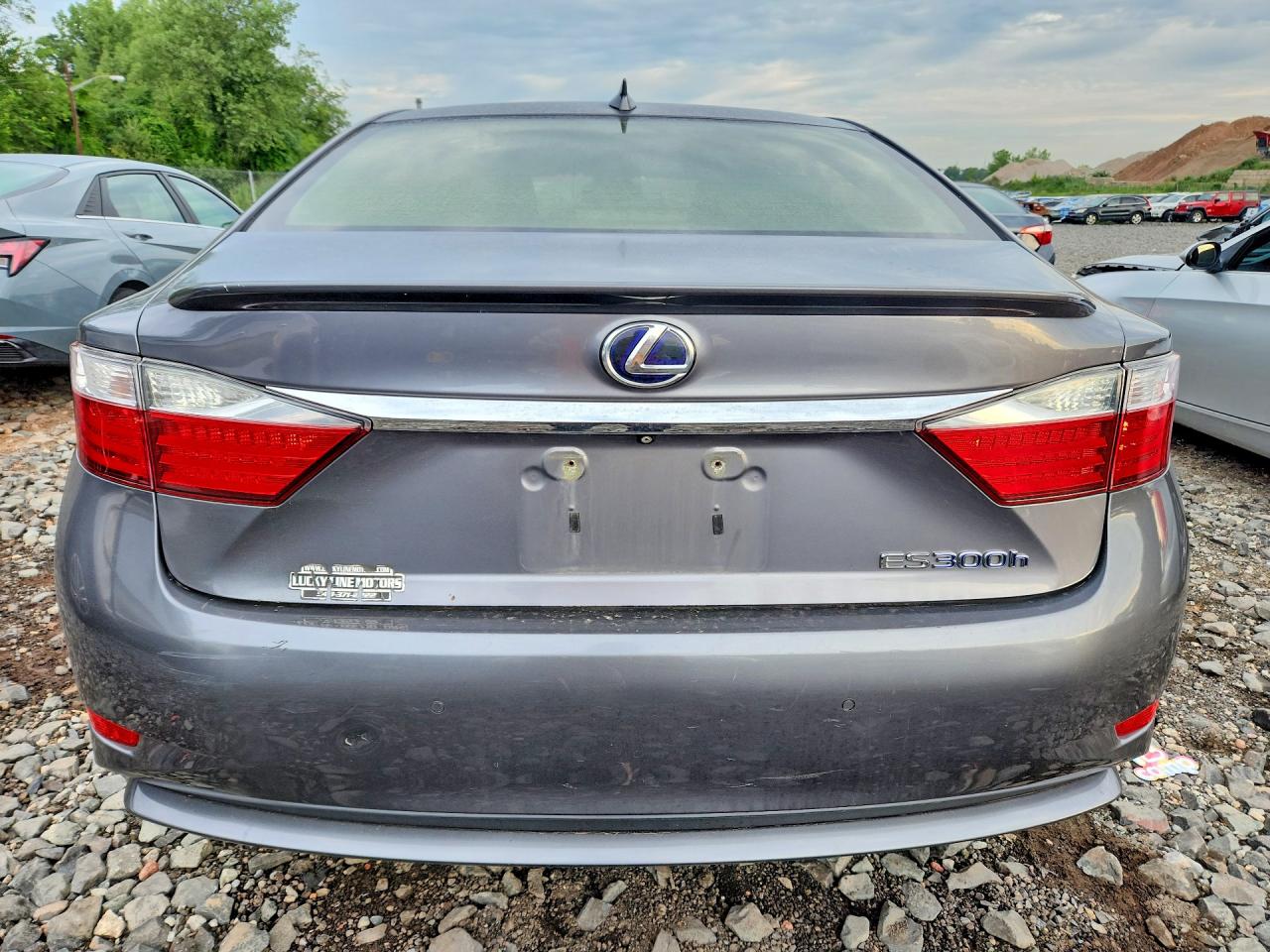 2015 Lexus Es 300h Gray vin: JTHBW1GG6F2080416