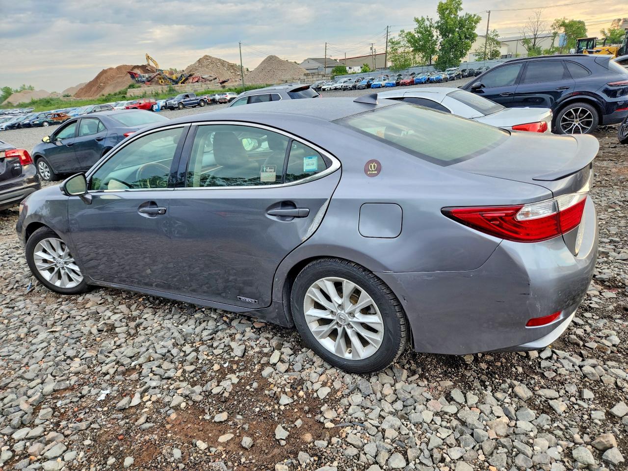 2015 Lexus Es 300h Gray vin: JTHBW1GG6F2080416