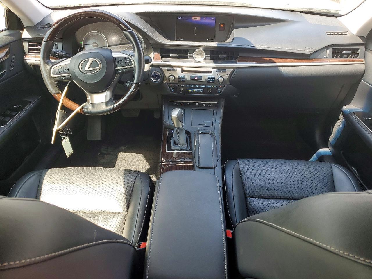 2017 Lexus Es 300h 300h Black vin: JTHBW1GG6H2144974