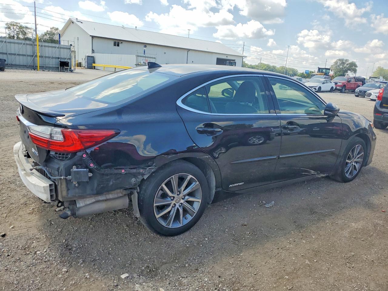 2017 Lexus Es 300h 300h Black vin: JTHBW1GG6H2144974