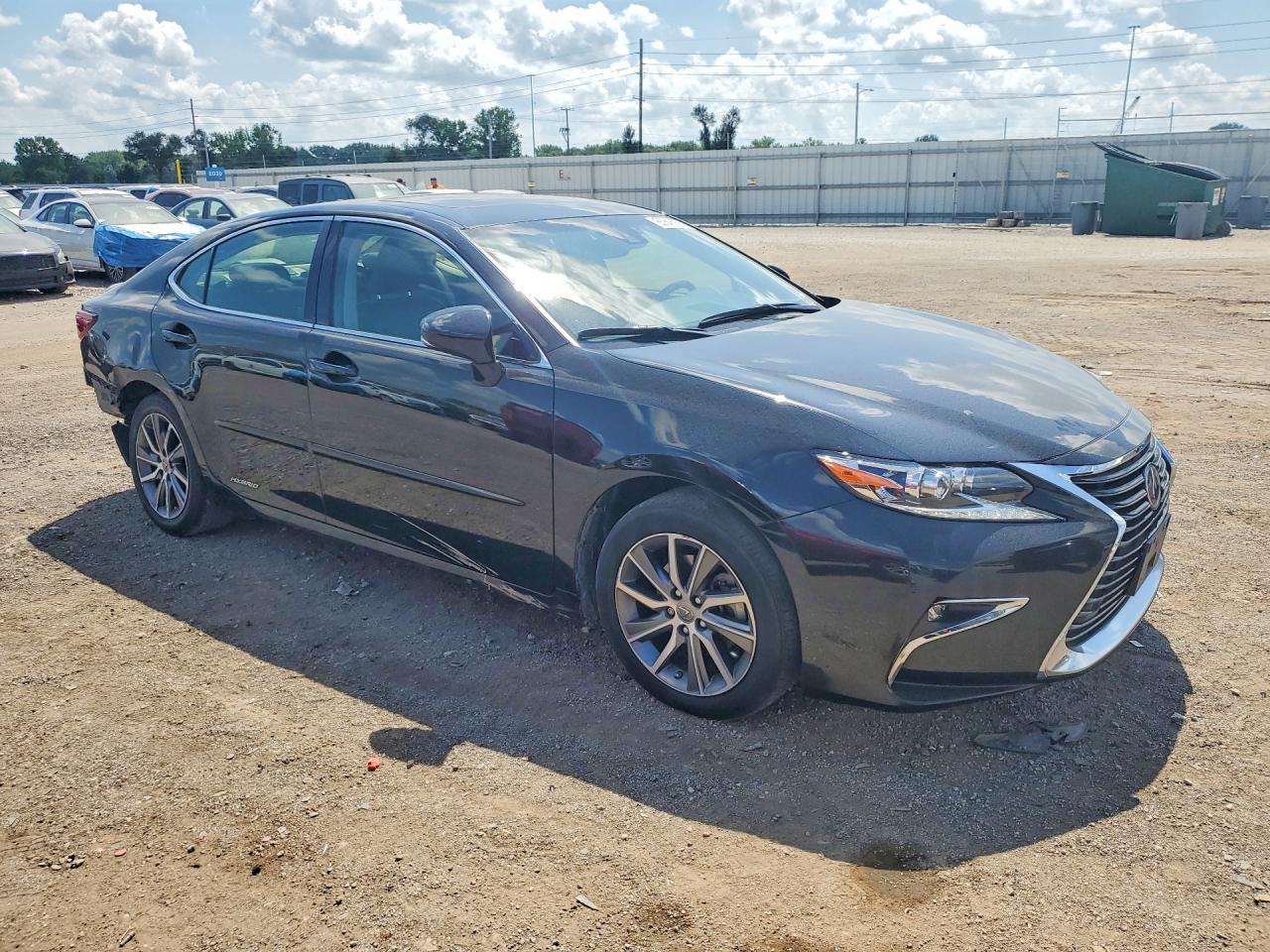 2017 Lexus Es 300h 300h Black vin: JTHBW1GG6H2144974