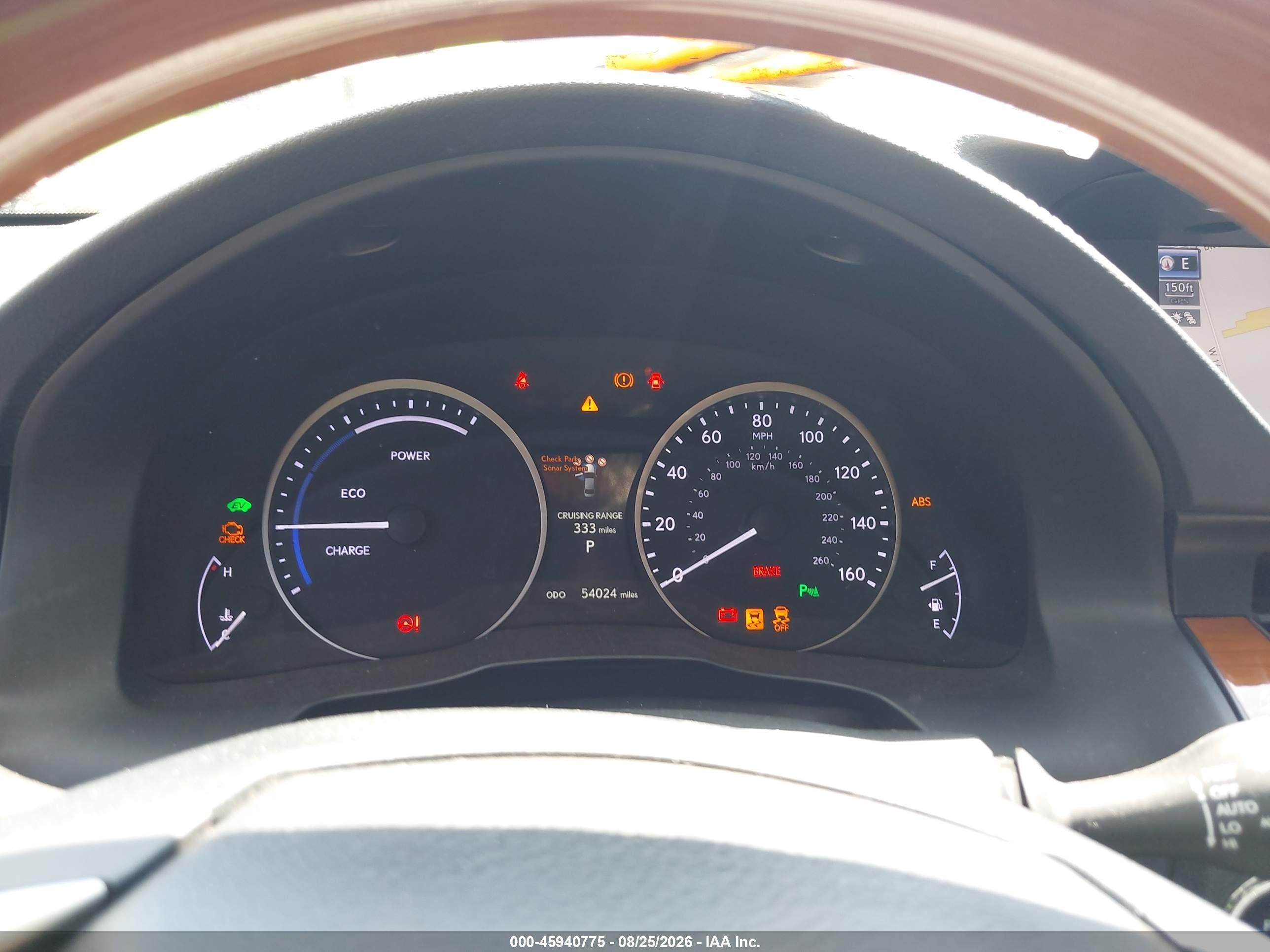 2013 Lexus Es 300h   Gray vin: JTHBW1GG7D2004667