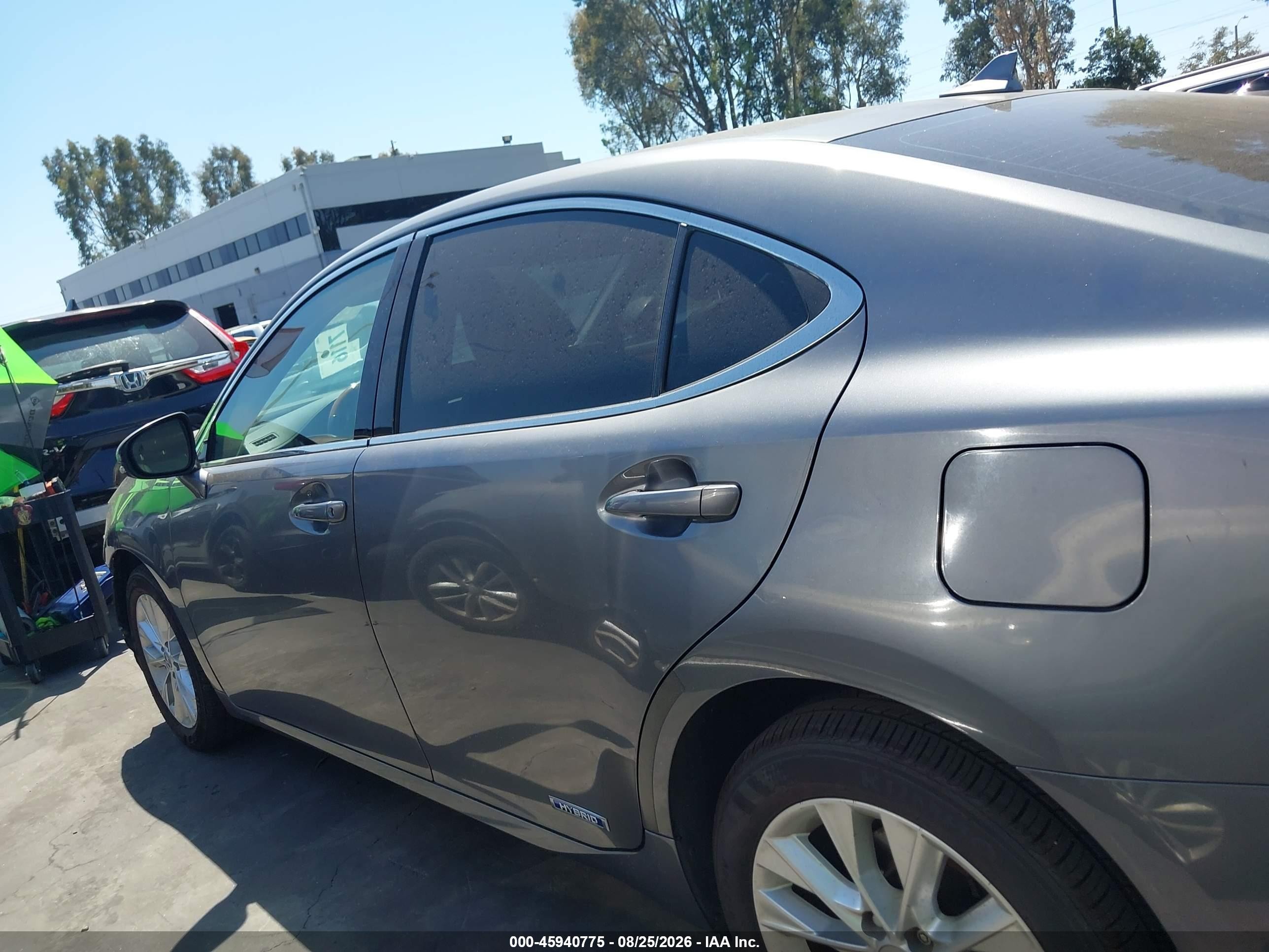 2013 Lexus Es 300h   Gray vin: JTHBW1GG7D2004667