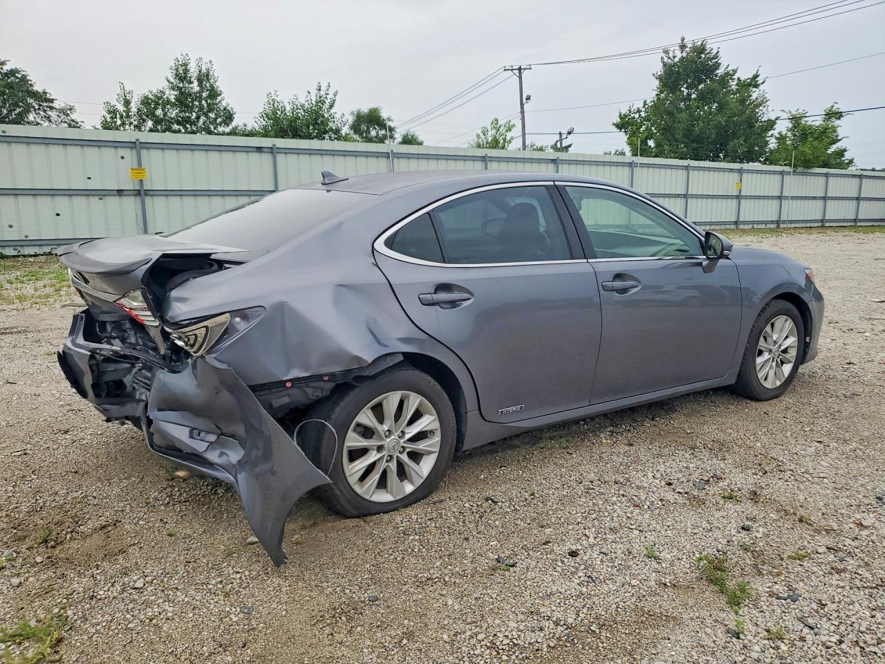 2013 Lexus Es 300h Серый vin: JTHBW1GG7D2006760