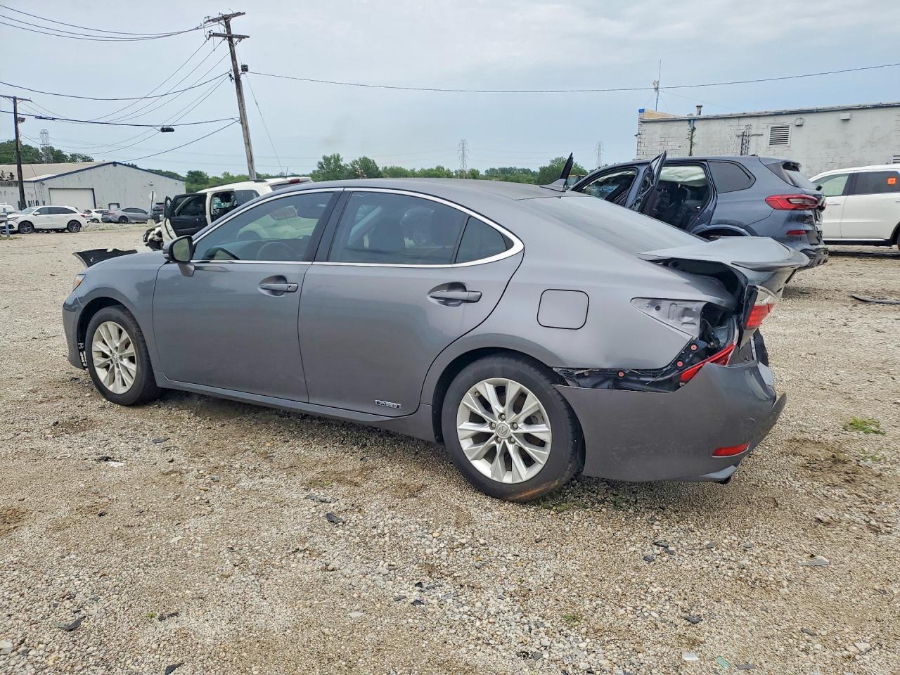 2013 Lexus Es 300h Серый vin: JTHBW1GG7D2006760