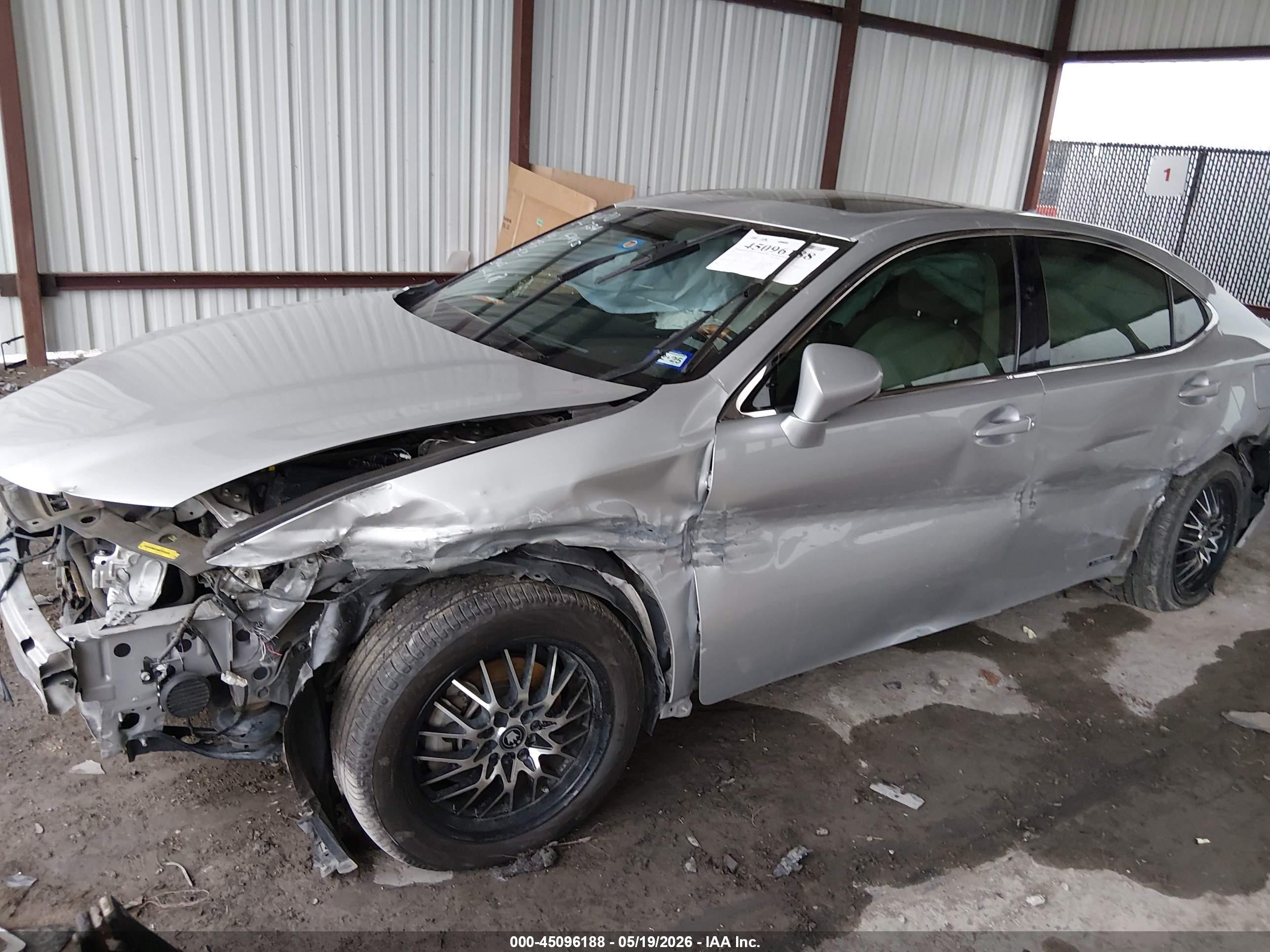 2013 Lexus Es 300h   Silver vin: JTHBW1GG7D2012994