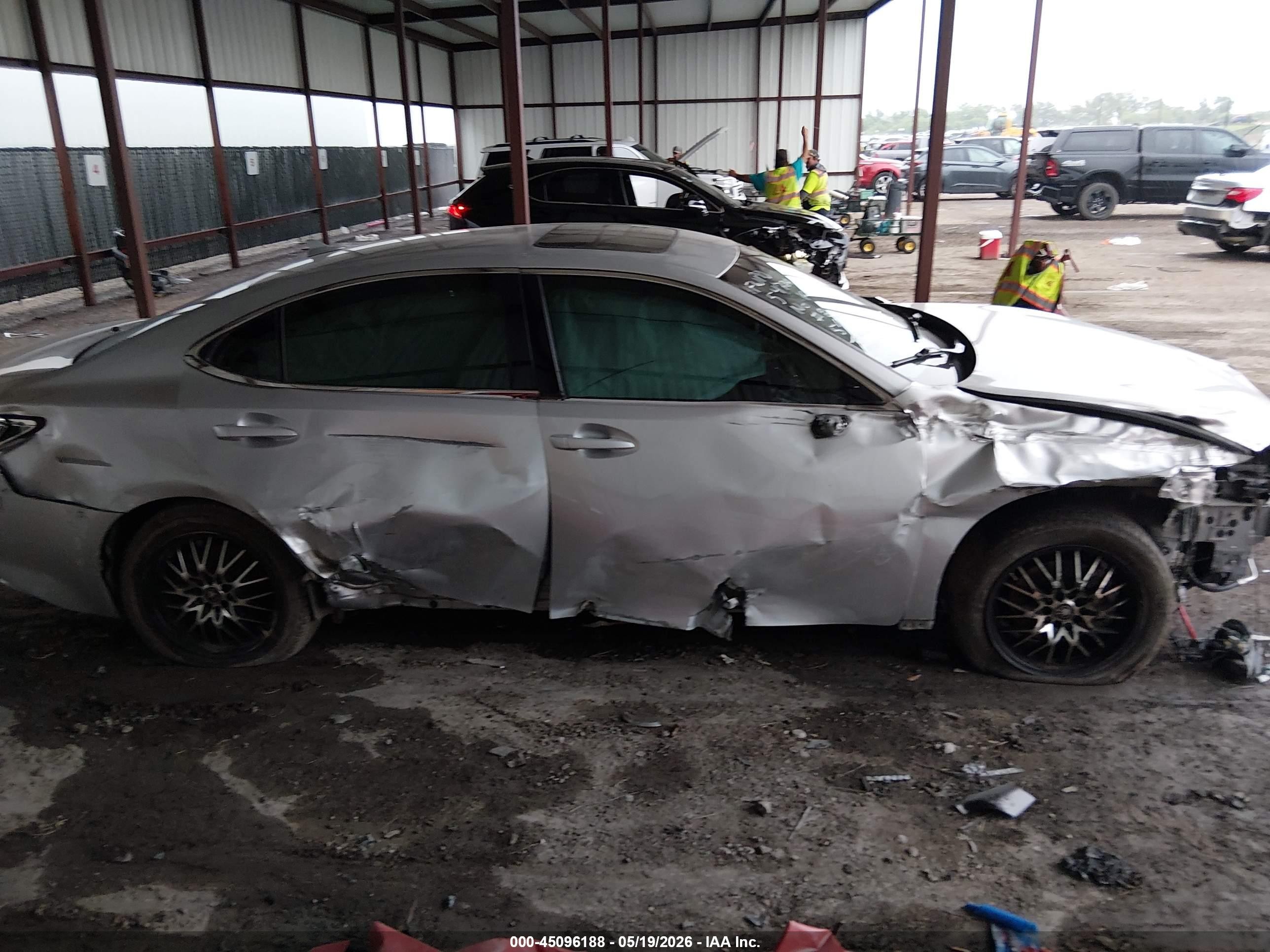 2013 Lexus Es 300h   Silver vin: JTHBW1GG7D2012994