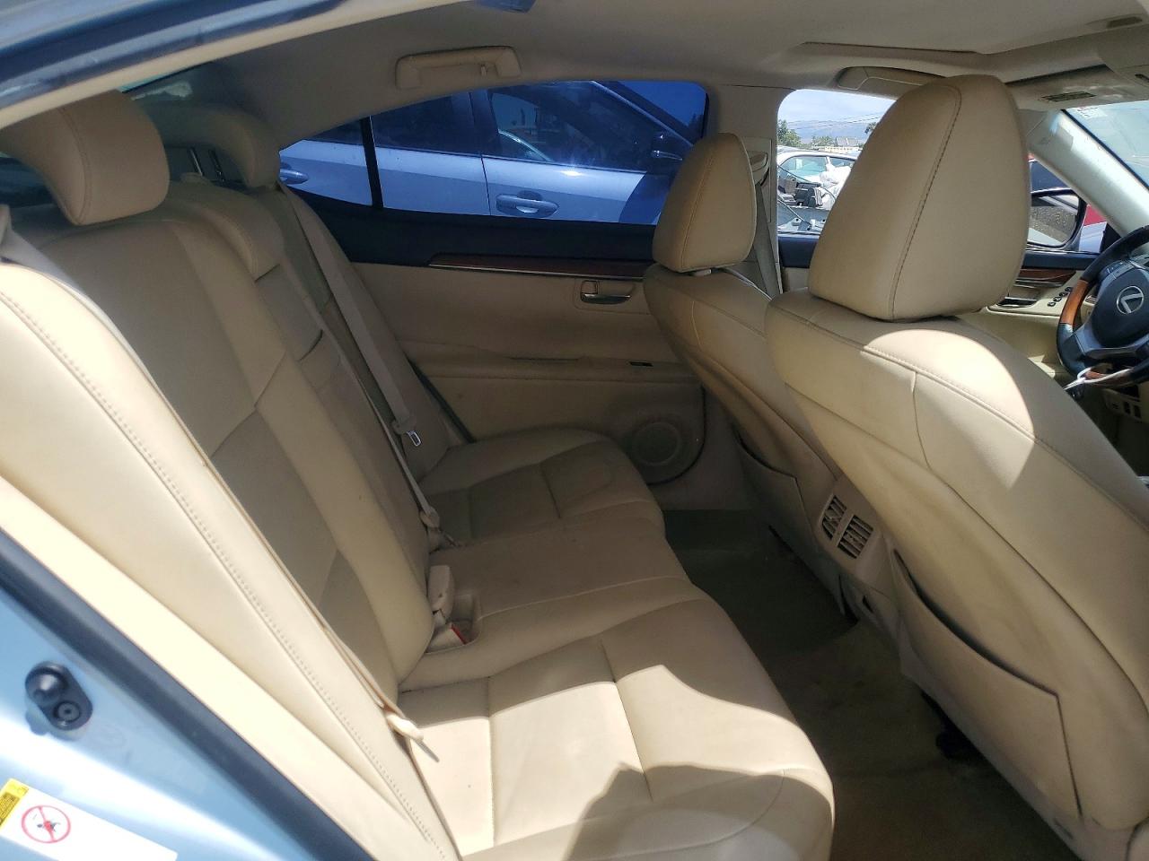 2013 Lexus Es 300h Blue vin: JTHBW1GG7D2014275