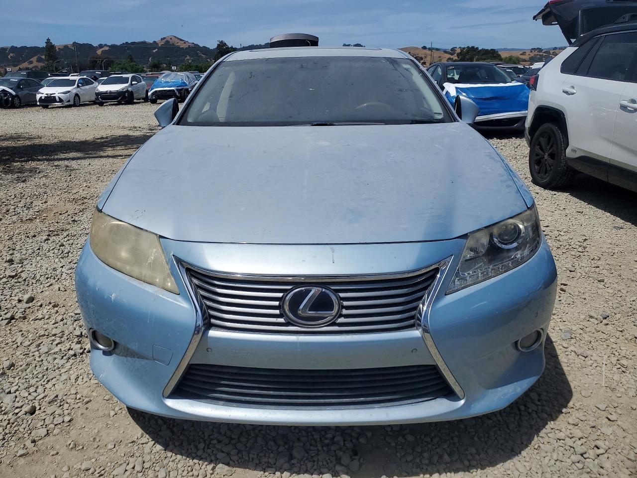 2013 Lexus Es 300h Blue vin: JTHBW1GG7D2014275