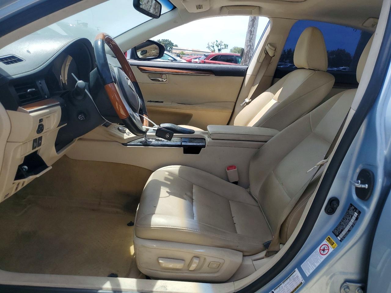2013 Lexus Es 300h Blue vin: JTHBW1GG7D2014275