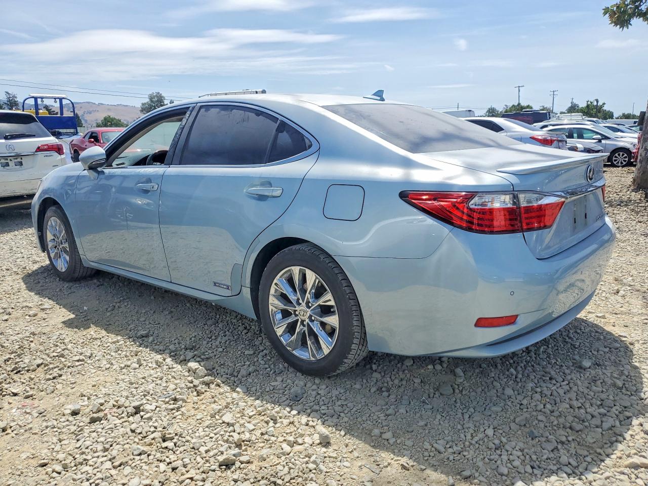 2013 Lexus Es 300h Blue vin: JTHBW1GG7D2014275