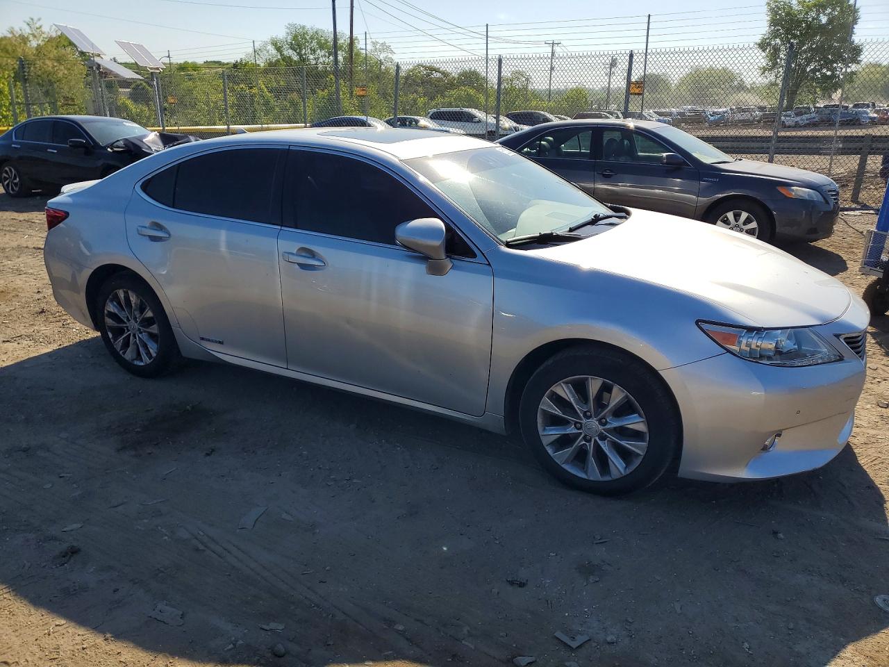 2013 Lexus Es 300 Silver vin: JTHBW1GG7D2015393