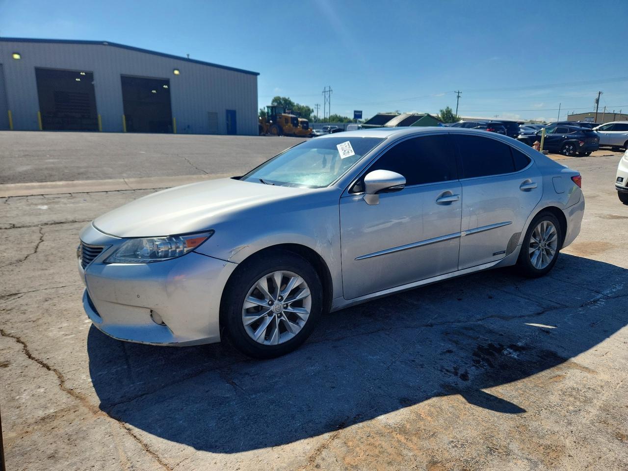 2013 Lexus Es 300h Gray vin: JTHBW1GG7D2032484