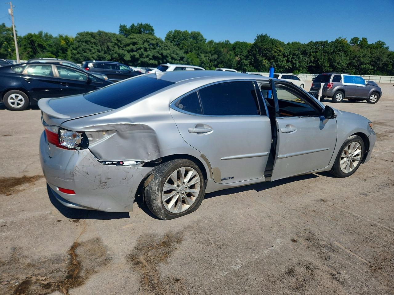 2013 Lexus Es 300h Серый vin: JTHBW1GG7D2032484