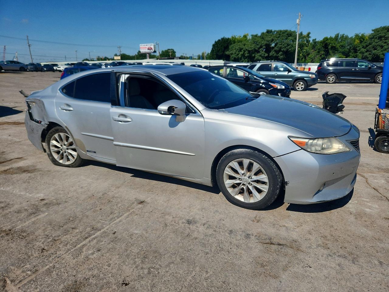 2013 Lexus Es 300h Серый vin: JTHBW1GG7D2032484