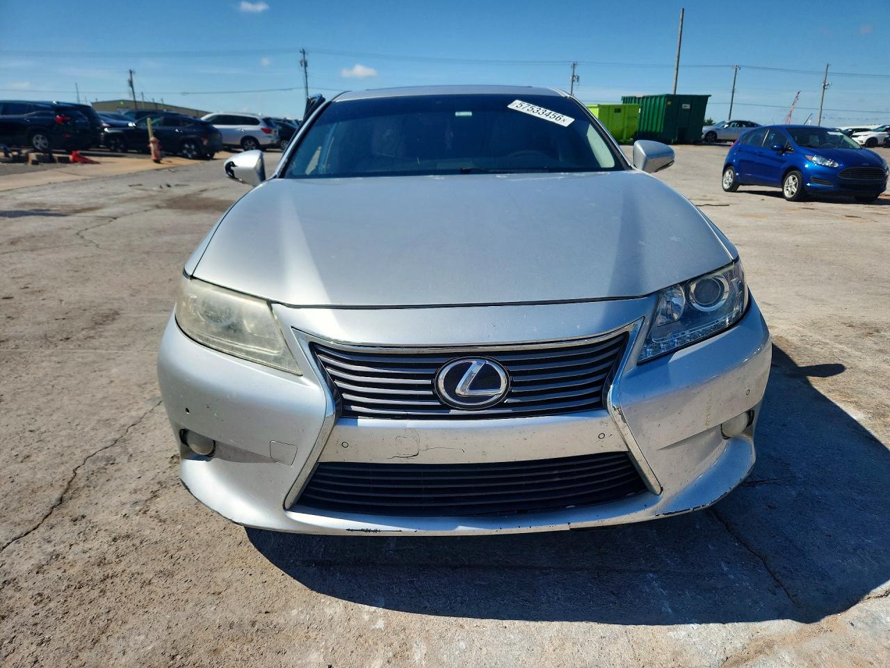 2013 Lexus Es 300h Серый vin: JTHBW1GG7D2032484