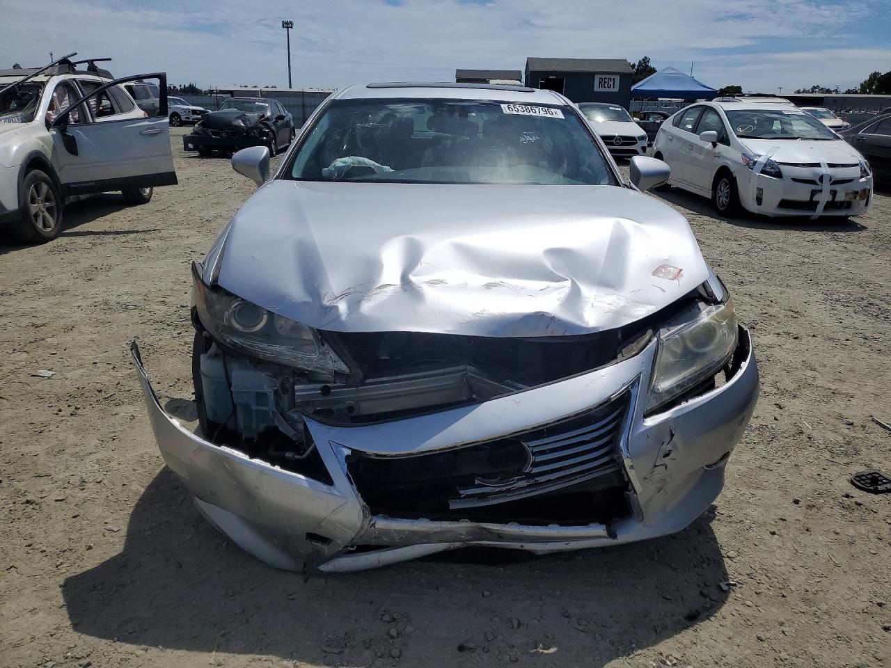 2013 Lexus Es 300h Silver vin: JTHBW1GG7D2038544