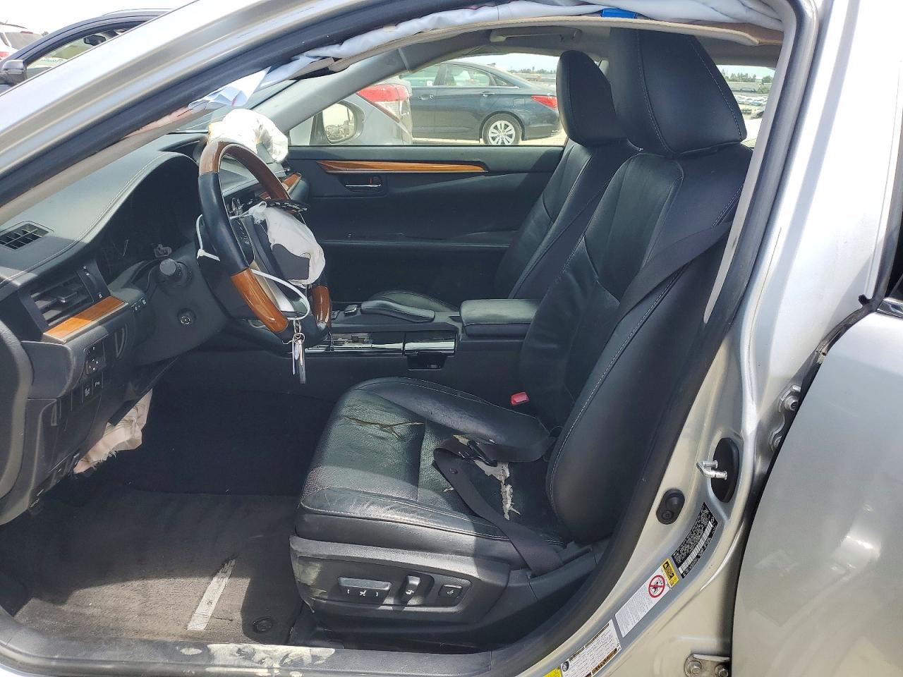 2013 Lexus Es 300h Silver vin: JTHBW1GG7D2038544
