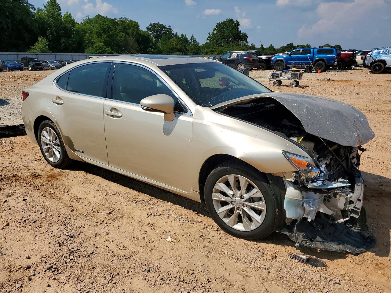 2015 Lexus Es 300h Gold vin: JTHBW1GG7F2077489
