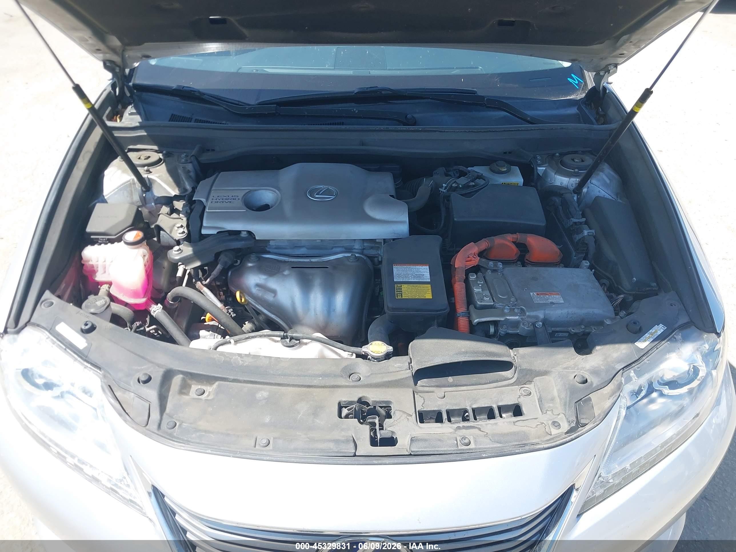2015 Lexus Es 300h   Silver vin: JTHBW1GG7F2093191