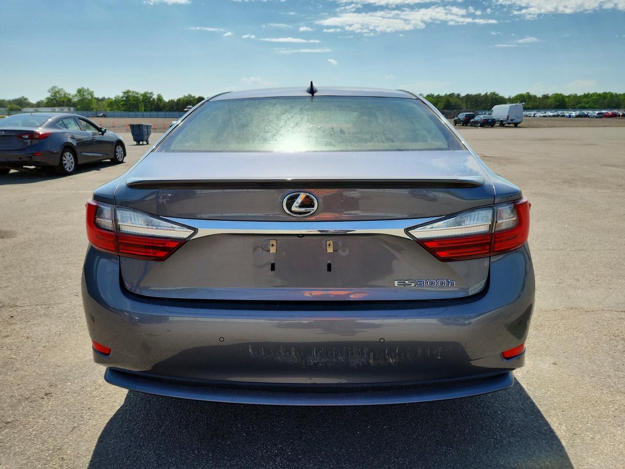2016 Lexus Es 300h Gray vin: JTHBW1GG7G2112470