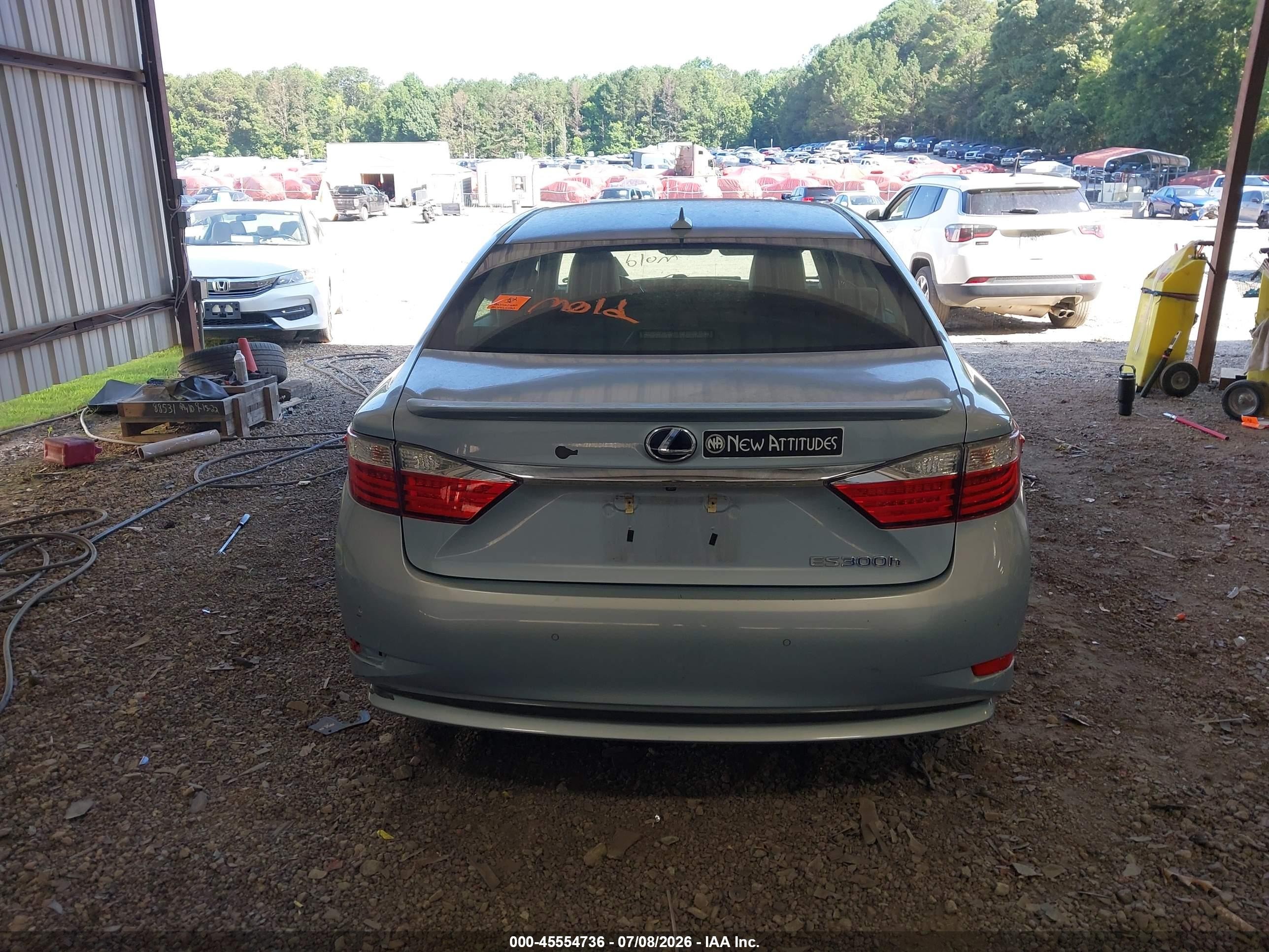 2013 Lexus Es 300h   Blue vin: JTHBW1GG8D2001485