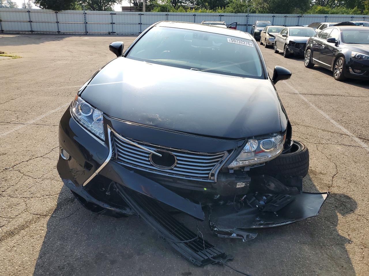 2013 Lexus Es 300h Black vin: JTHBW1GG8D2003995
