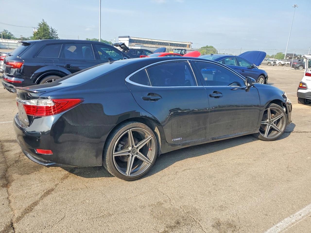 2013 Lexus Es 300h Black vin: JTHBW1GG8D2003995