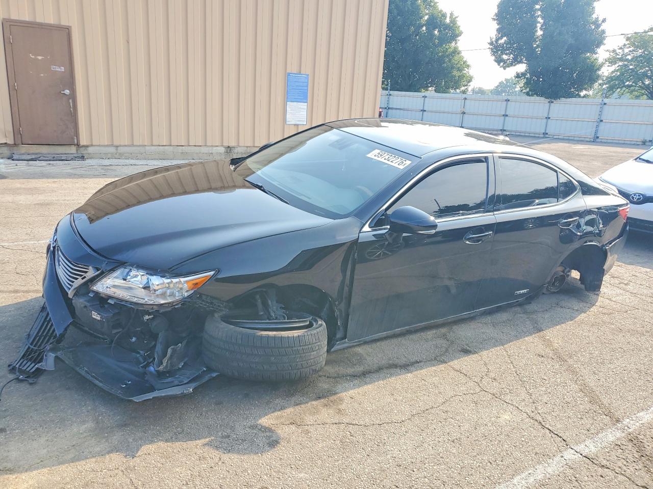 2013 Lexus Es 300h Black vin: JTHBW1GG8D2003995