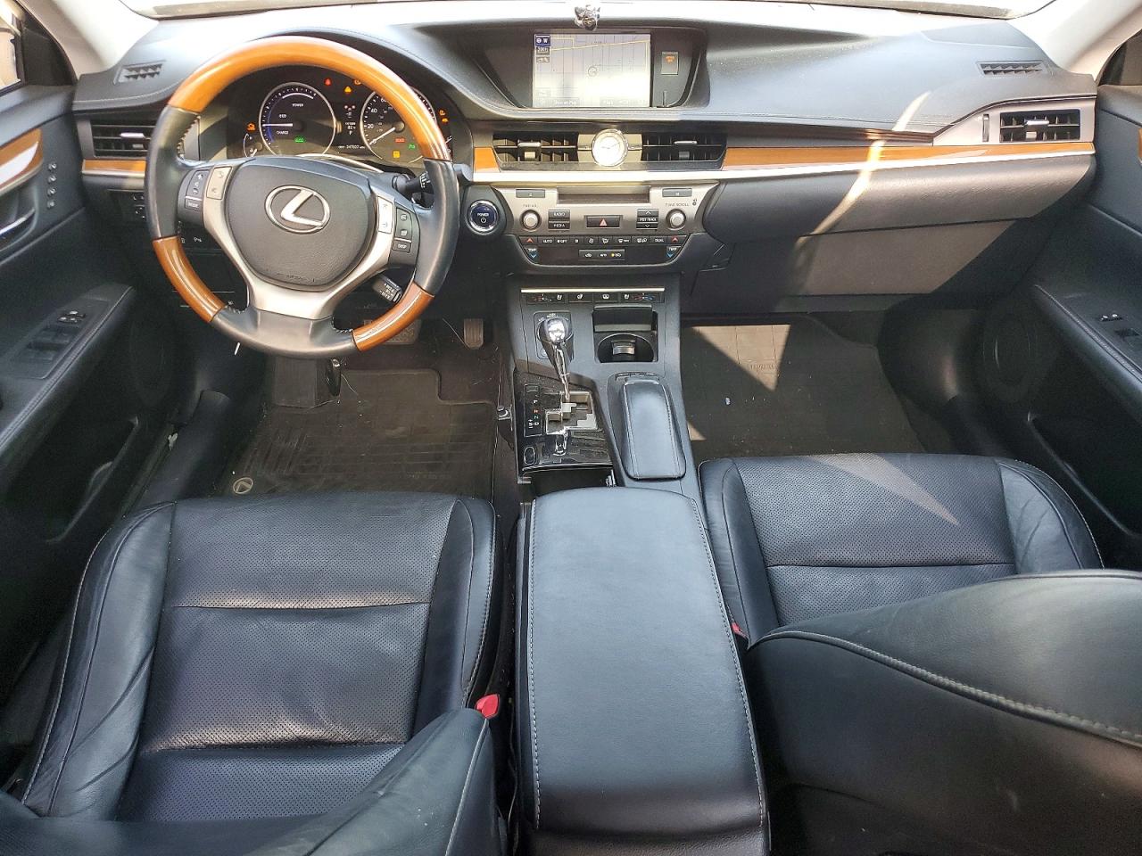 2013 Lexus Es 300h Black vin: JTHBW1GG8D2003995