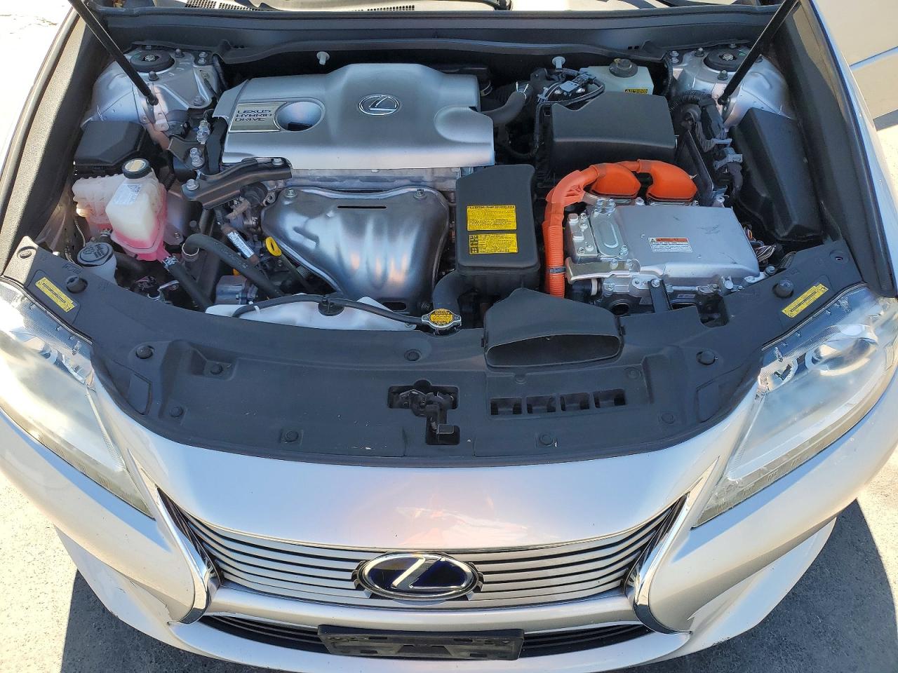 2013 Lexus Es 300h Silver vin: JTHBW1GG8D2006864