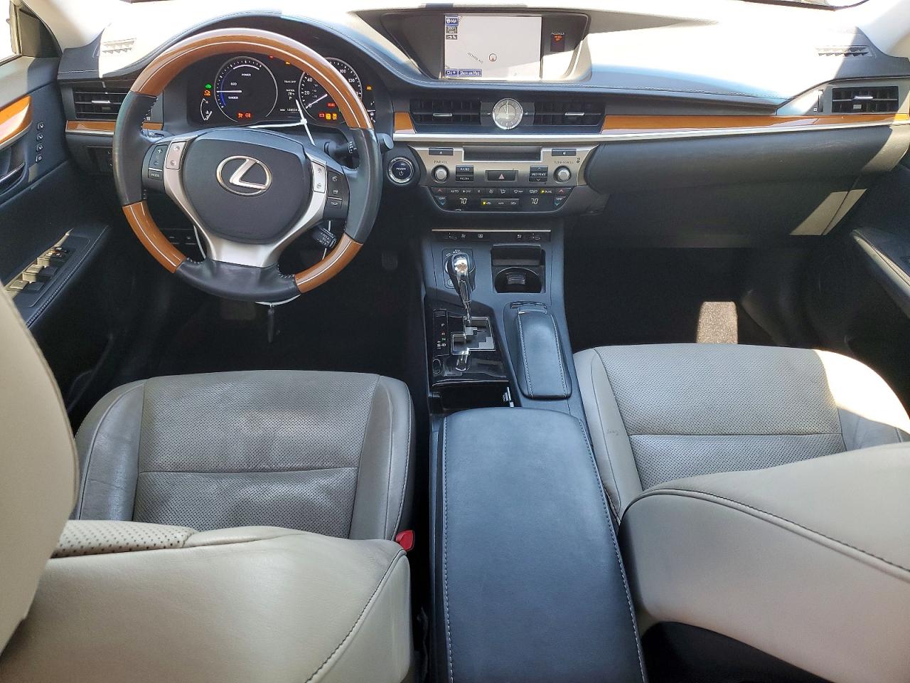 2013 Lexus Es 300h Silver vin: JTHBW1GG8D2006864