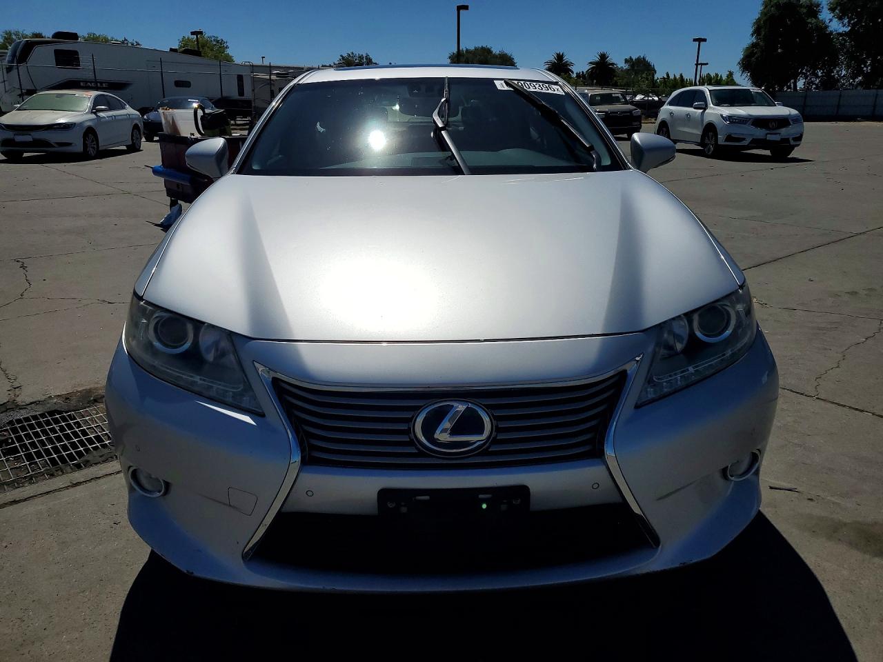 2013 Lexus Es 300h Silver vin: JTHBW1GG8D2006864