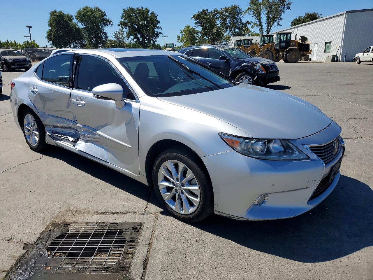 2013 Lexus Es 300h Silver vin: JTHBW1GG8D2006864