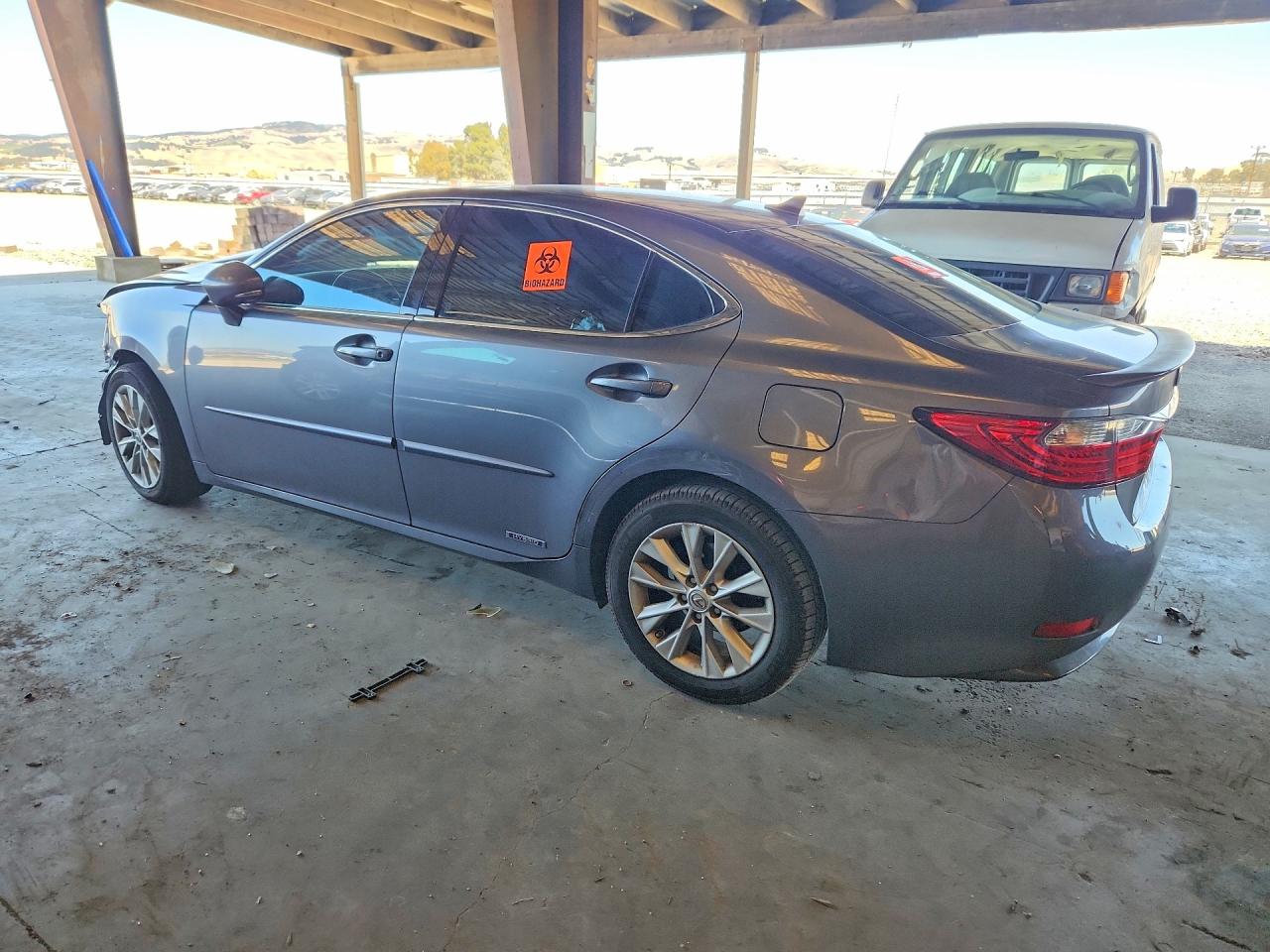 2013 Lexus Es 300h Gray vin: JTHBW1GG8D2013877