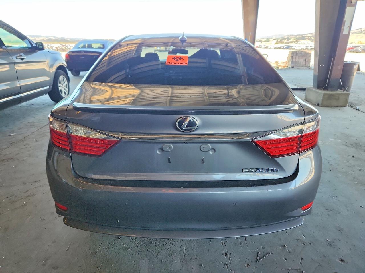 2013 Lexus Es 300h Gray vin: JTHBW1GG8D2013877