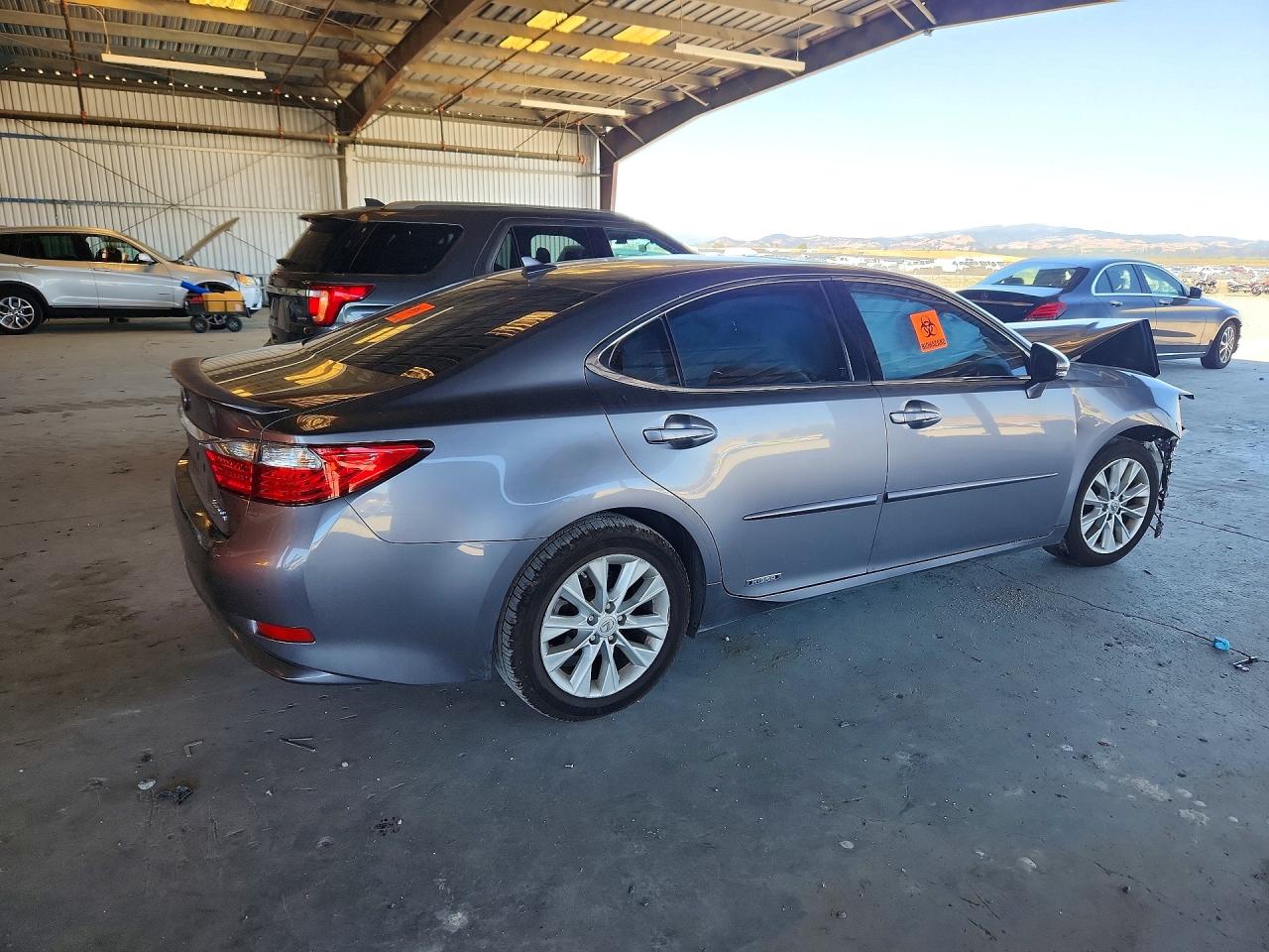 2013 Lexus Es 300h Gray vin: JTHBW1GG8D2013877