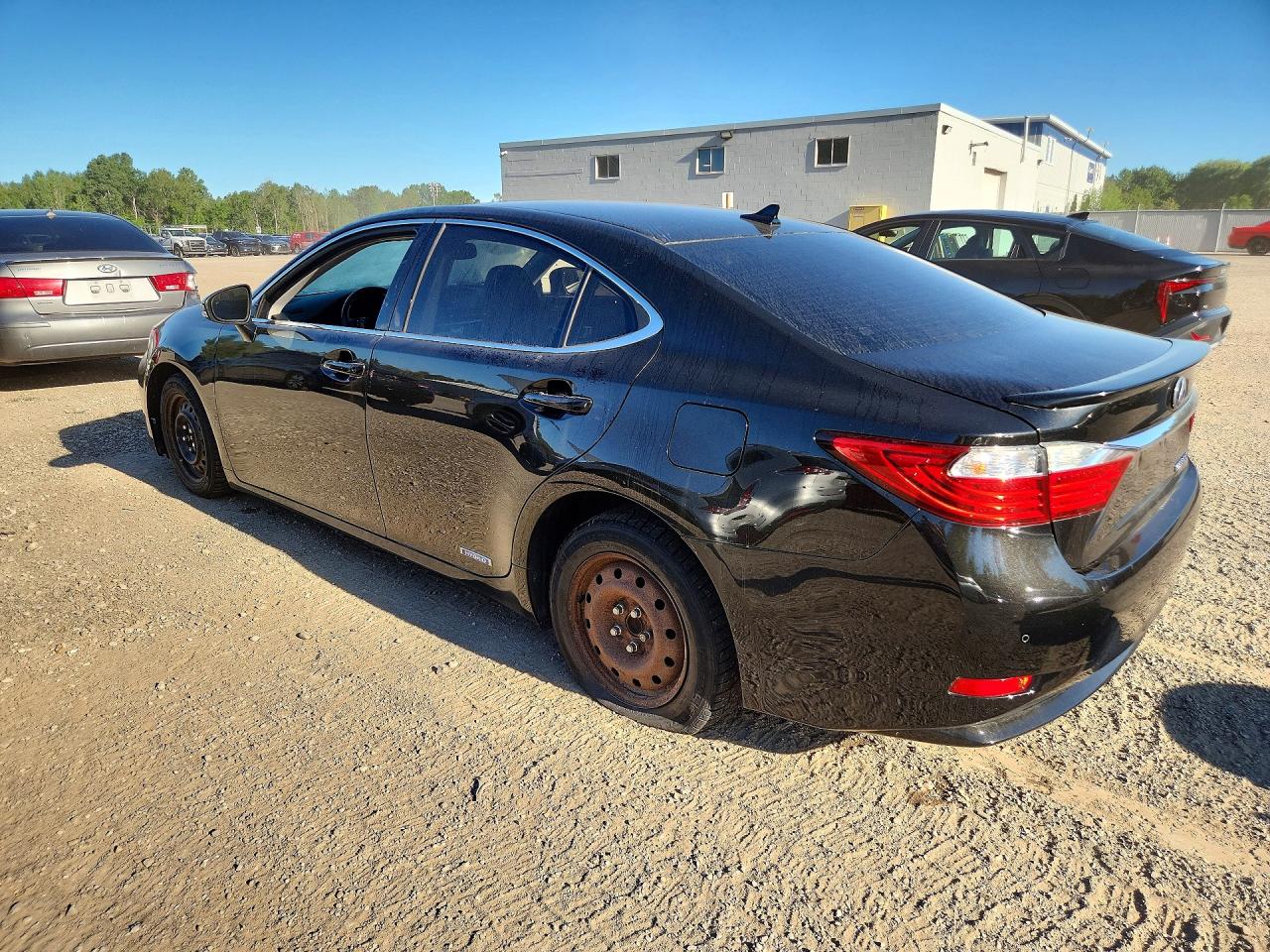 2013 Lexus Es 300h Black vin: JTHBW1GG8D2017590