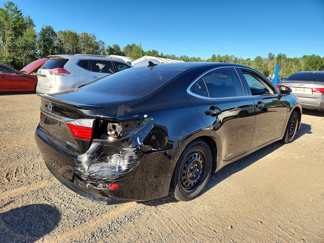 2013 Lexus Es 300h Black vin: JTHBW1GG8D2017590