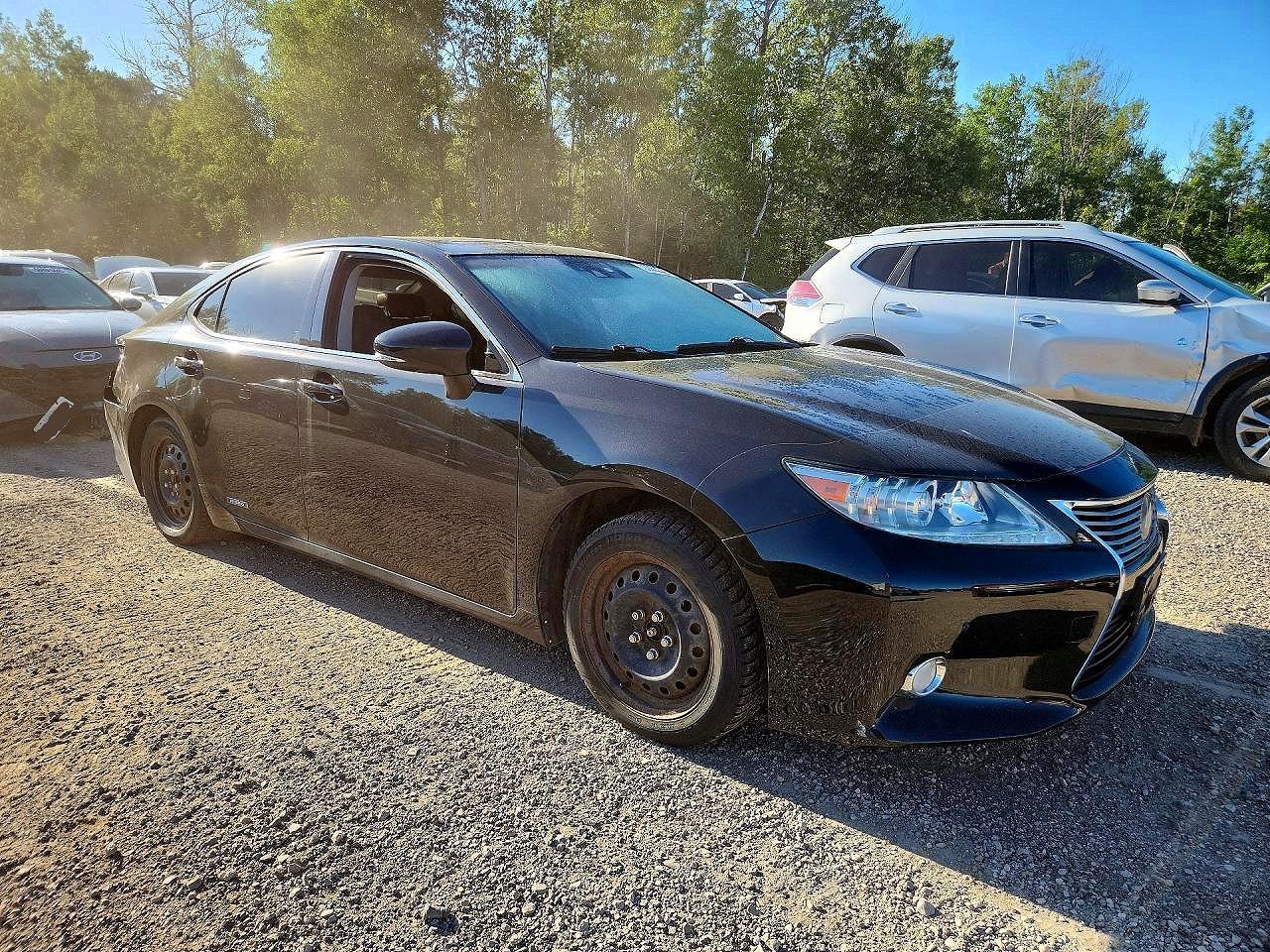2013 Lexus Es 300h Black vin: JTHBW1GG8D2017590