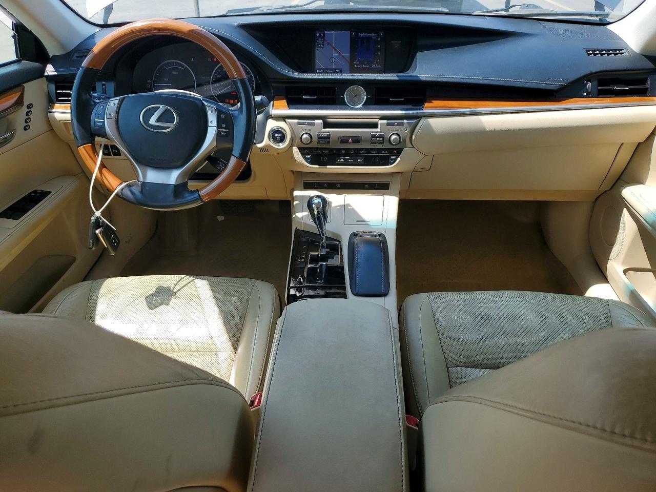 2013 Lexus Es 300h Black vin: JTHBW1GG8D2030209