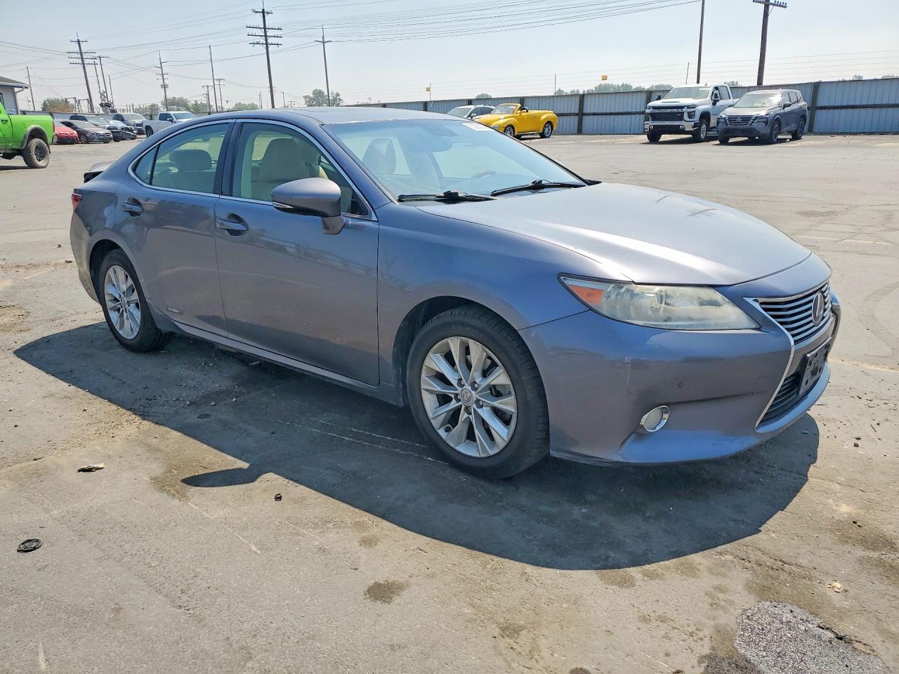 2013 Lexus Es 300h Black vin: JTHBW1GG8D2030209