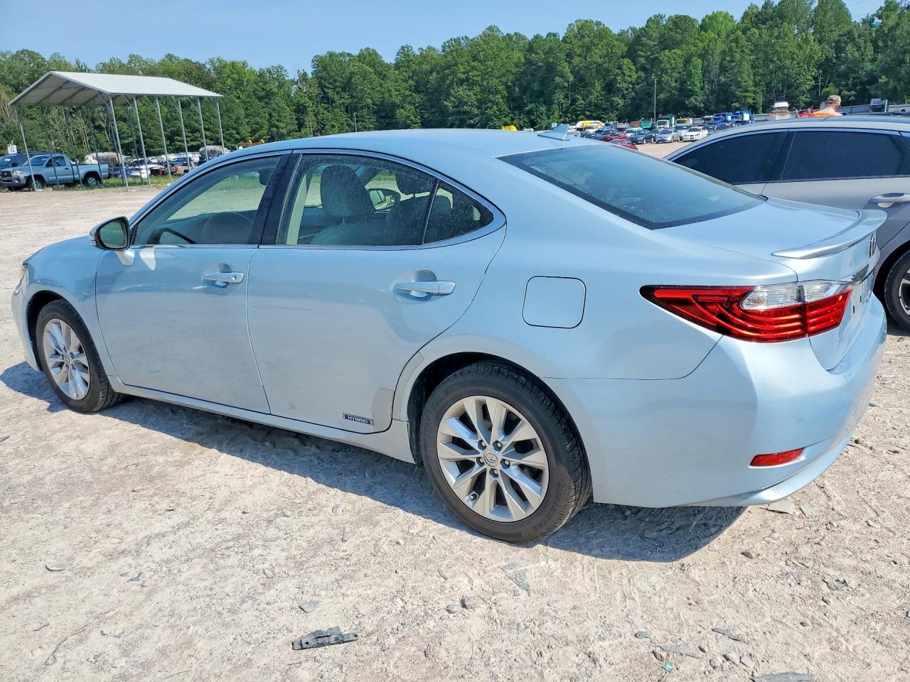 2013 Lexus Es 300h Silver vin: JTHBW1GG8D2034115