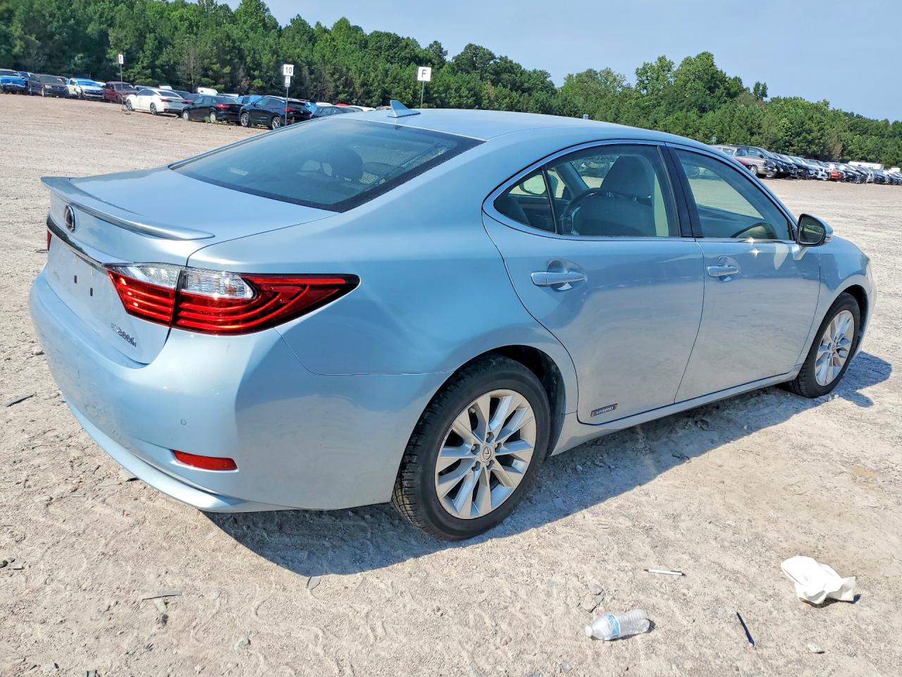 2013 Lexus Es 300h Silver vin: JTHBW1GG8D2034115